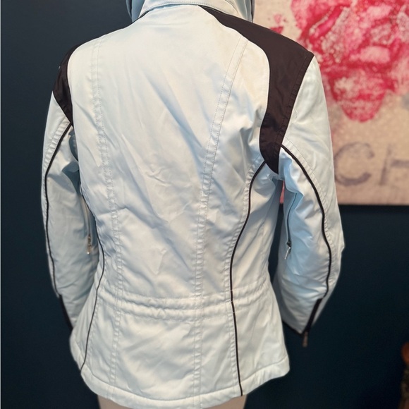 Spyder Thinsulate Light Blue Ski Jacket - Picture 5 of 10